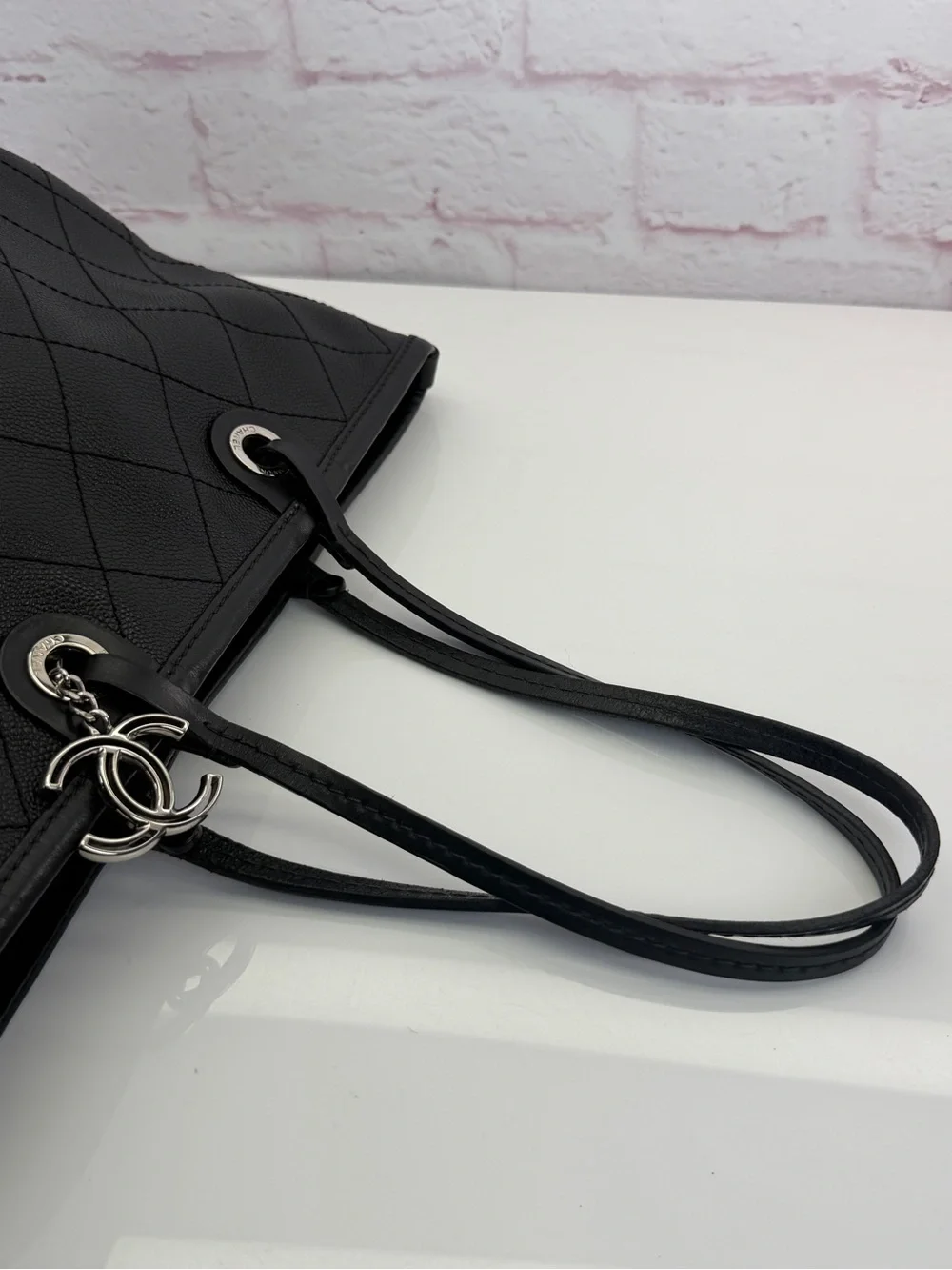 Chanel Caviar Quilted Shopping Fever Tote - Picture 8 of 16